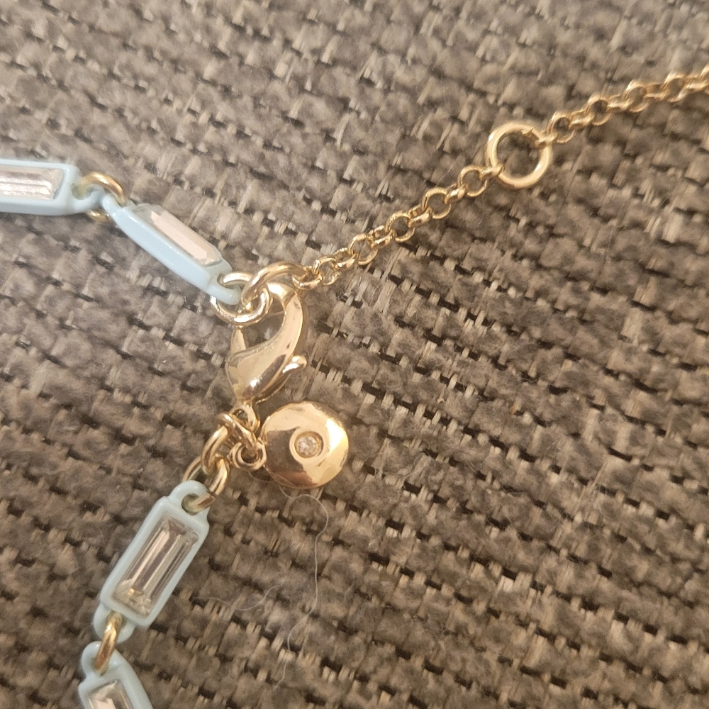 JCrew Rhinestone & Enamel Necklace - Picture 3 of 10